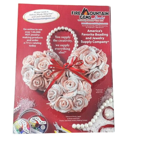 Beadwork Magazine Jewelry Crafting Book u Feb Mar 2017 Vol 20 No 2 - Picture 3 of 8